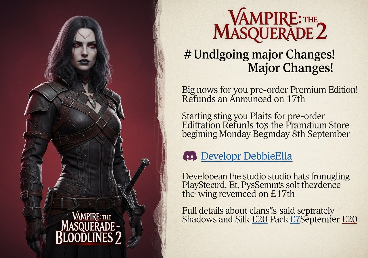 โลโก้ Vampire: The Masquerade - Bloodlines 2